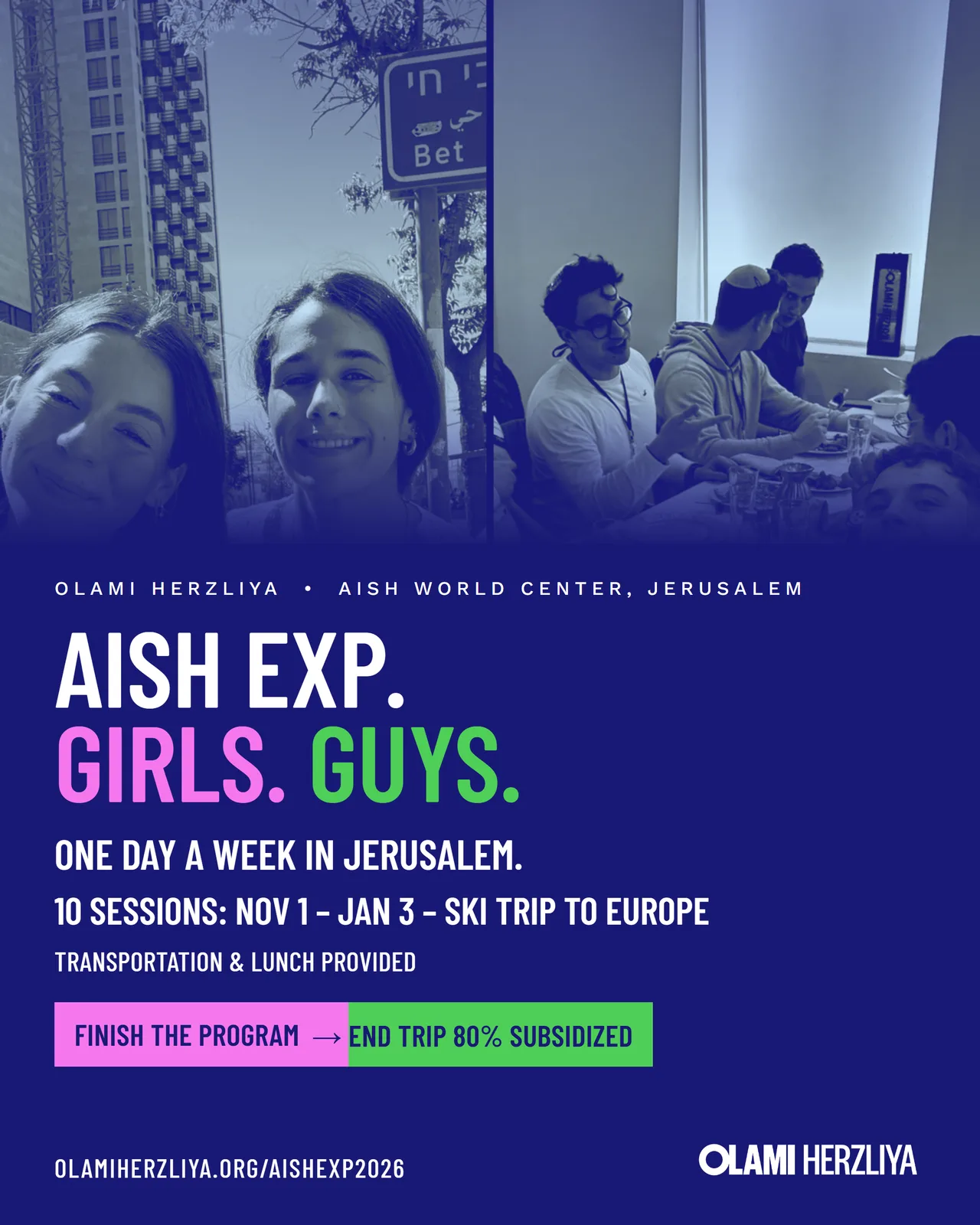 AISH EXP: the flyer